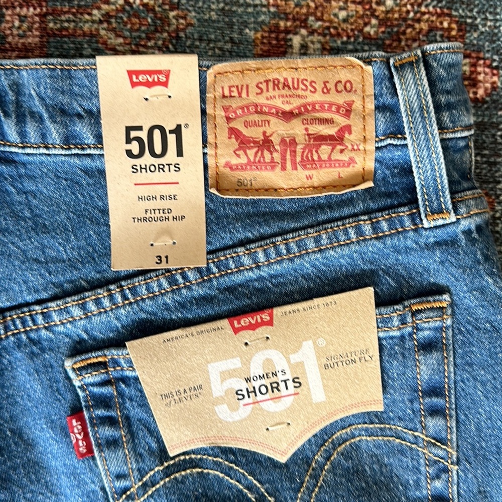 501® HIGH RISE WOMEN'S SHORTS - Picture 3 of 4